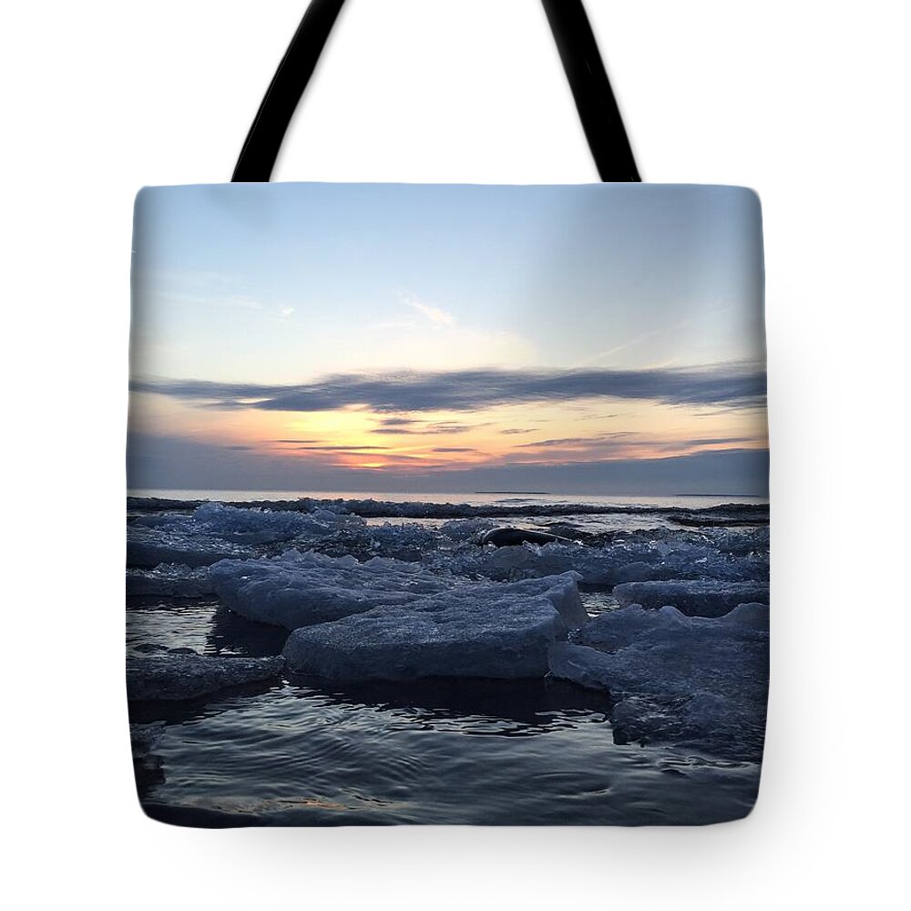 Lake Superior Tote Bag featuring the photograph A Bit of Everything by Paula Brown