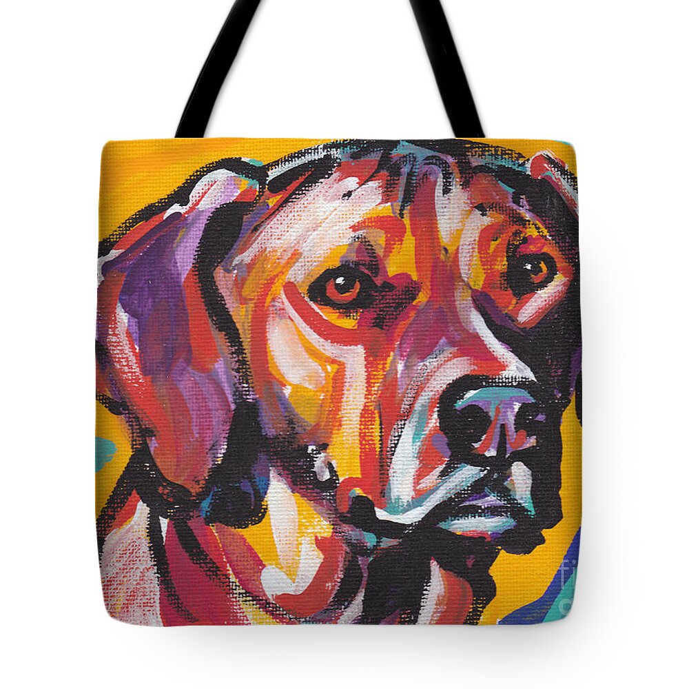 Rr Tote Bag featuring the painting Lion Hunter by Lea S
