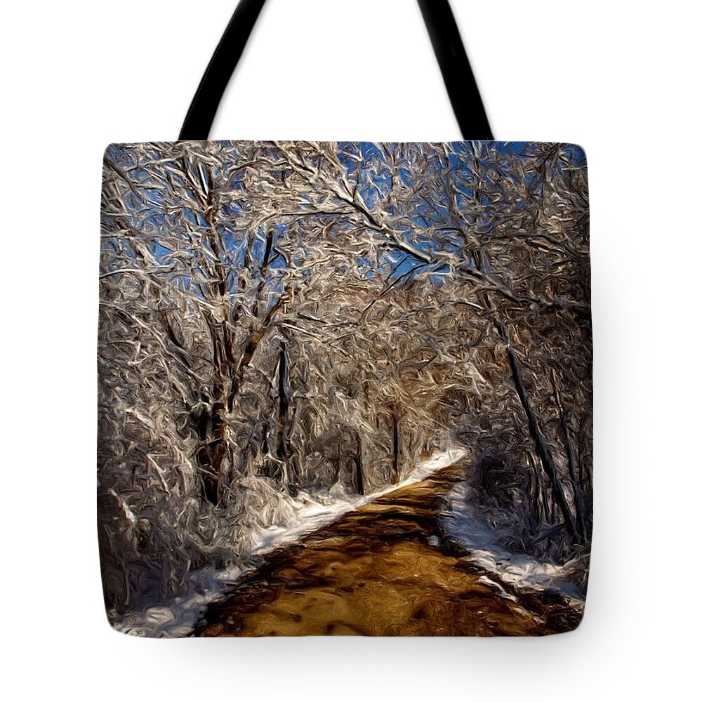 Nature Tote Bag featuring the photograph The Traveler by Tom Druin