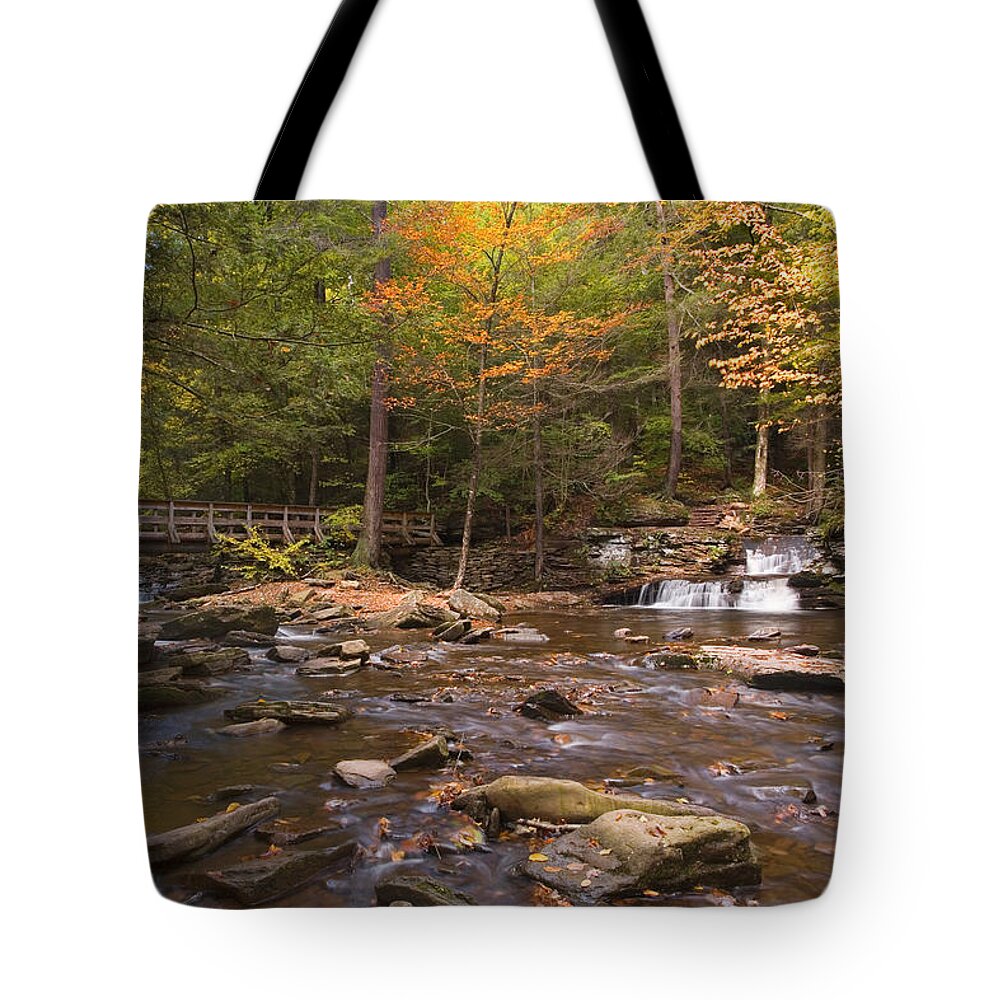 Waters Meet Tote Bag featuring the photograph Watching The Waters Meet by Gene Walls