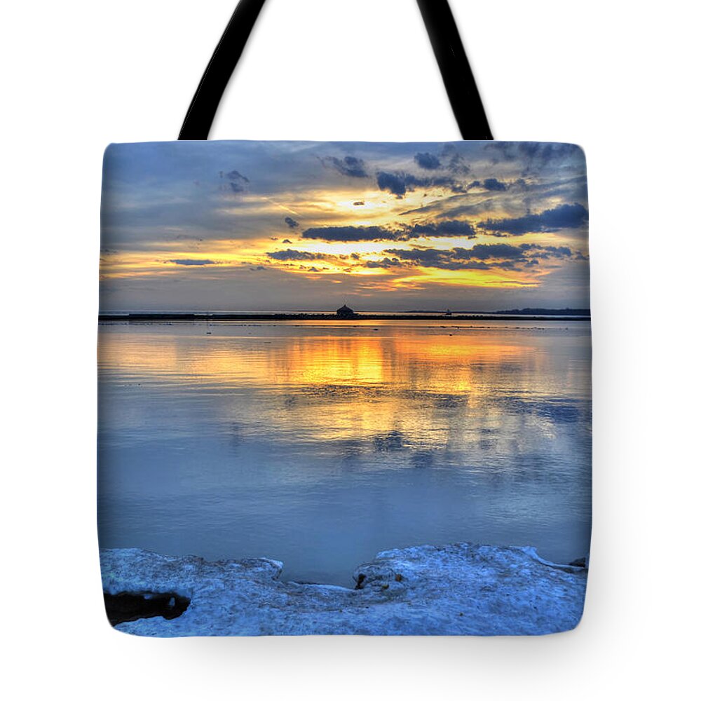 Buffalo Tote Bag featuring the photograph 016 Sunsets Make You Happy by Michael Frank Jr