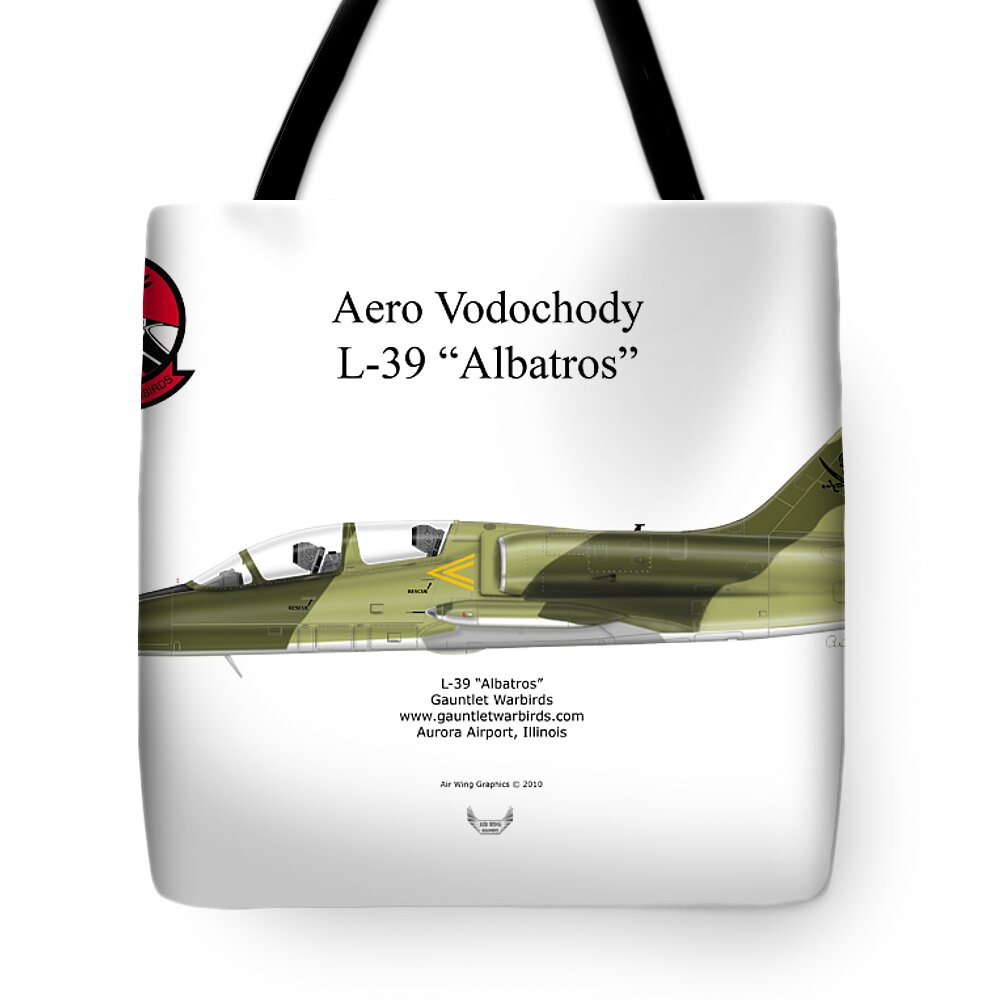 Aero Vodochody Tote Bags