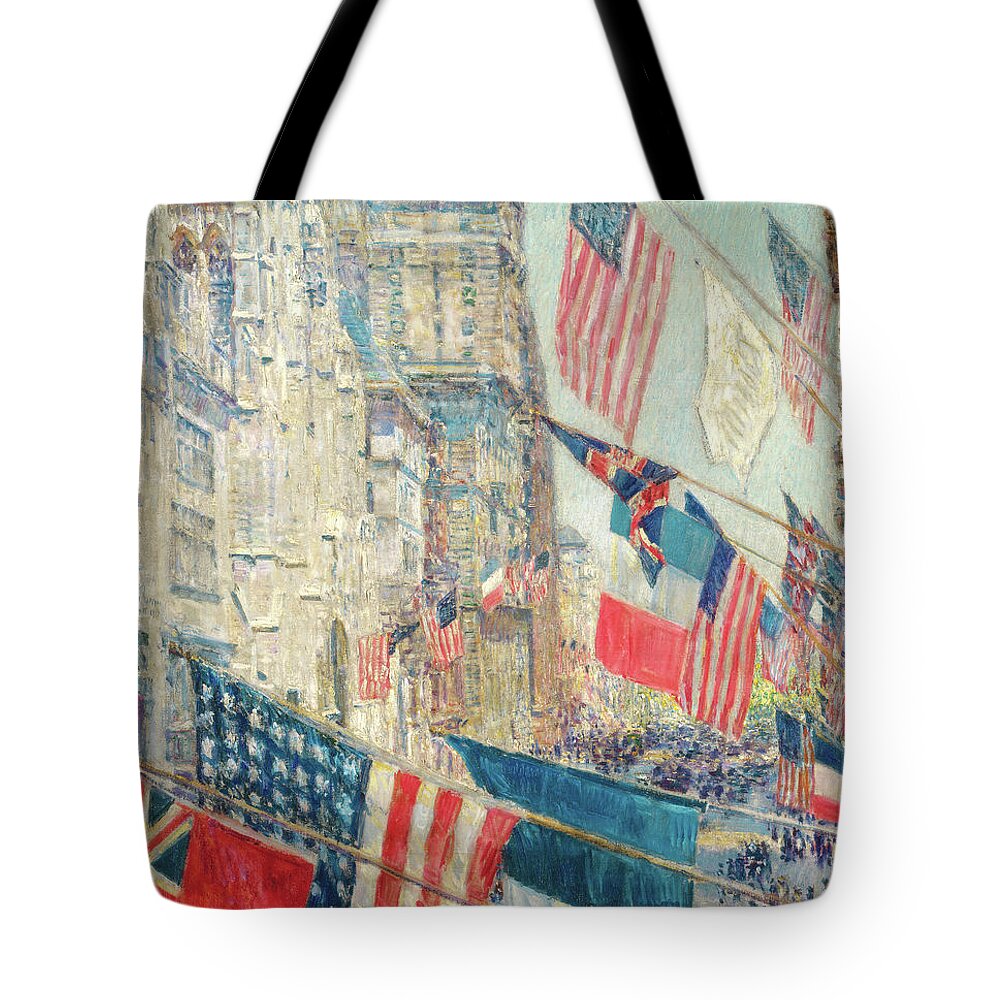French Flag Tote Bags