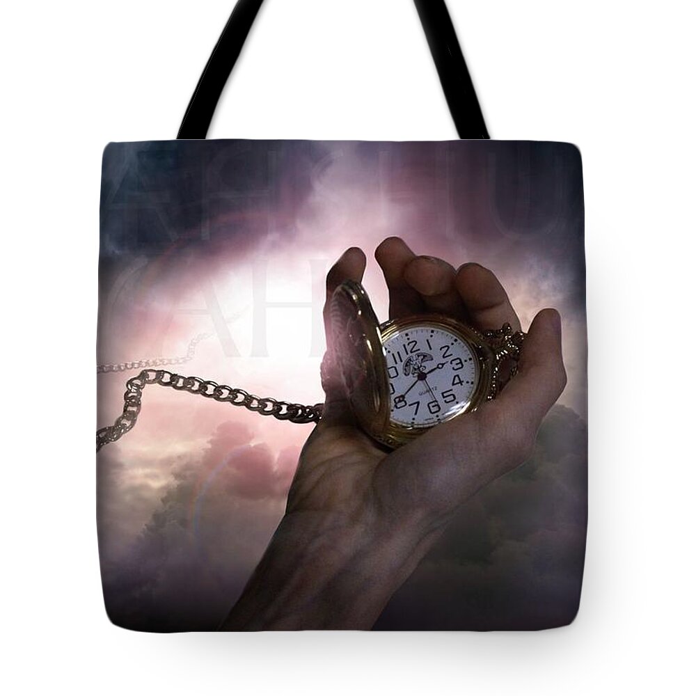 Time Tote Bag featuring the digital art Almost Time #1 by Bill Stephens