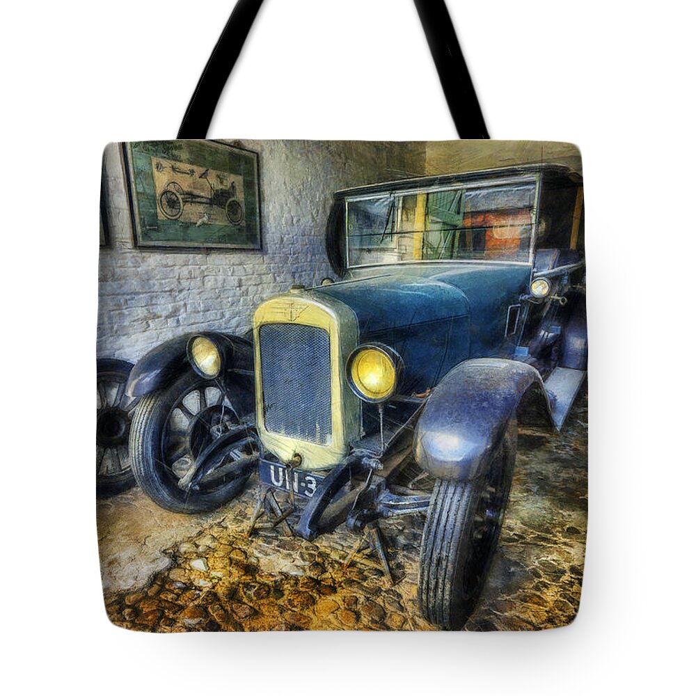 Car Tote Bag featuring the photograph Austin Seven #1 by Ian Mitchell