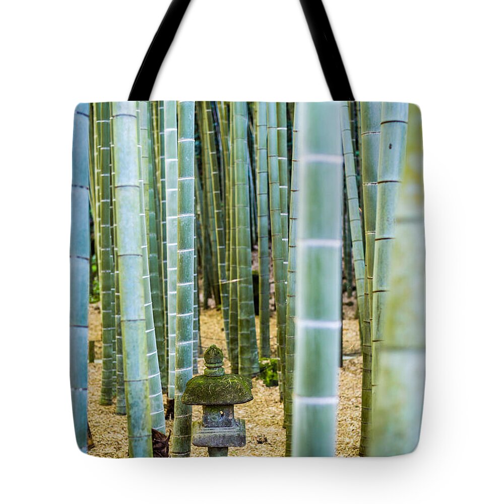 Asia Tote Bag featuring the photograph Bamboo Forest, Japan #1 by Voisin/Phanie