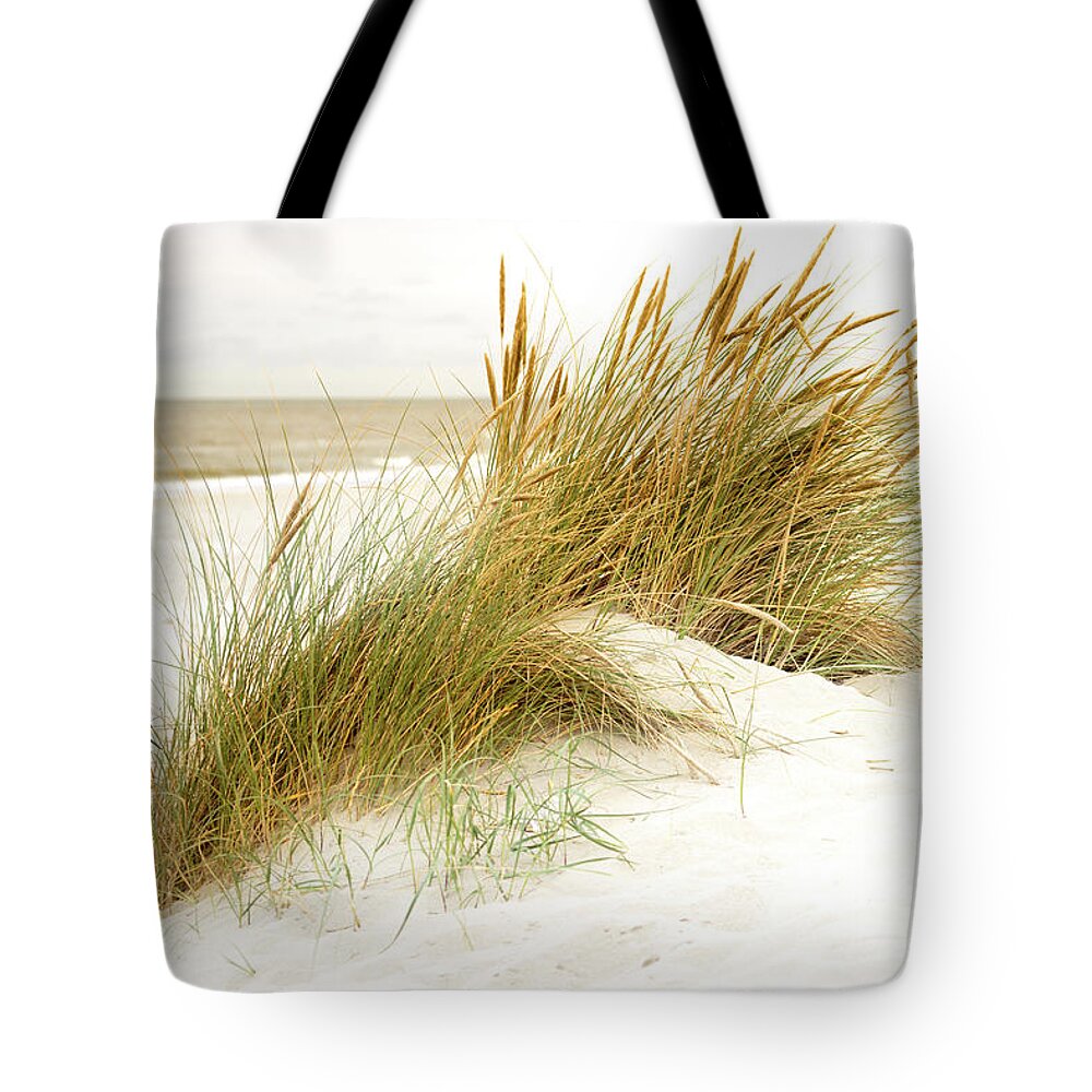 Europe Tote Bag featuring the photograph Beach Grass by Hannes Cmarits