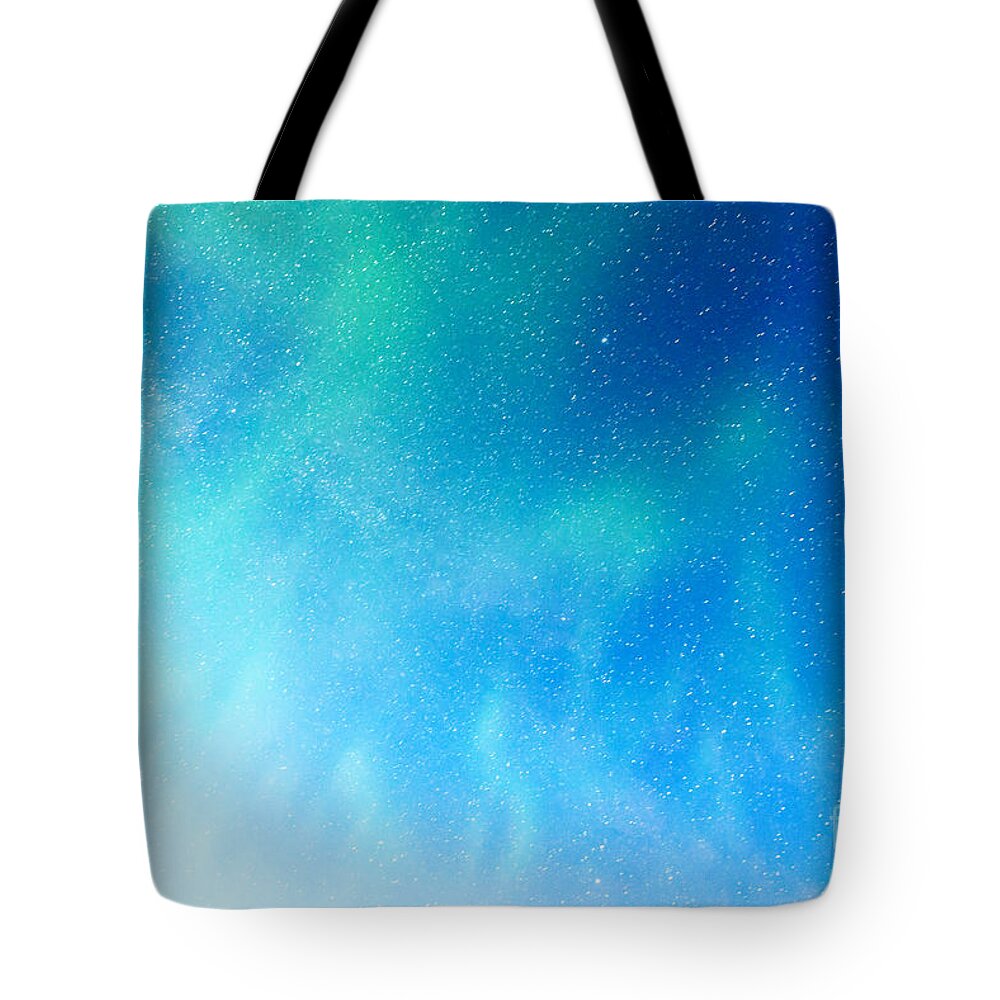 Aurora Tote Bag featuring the photograph Beautiful Northern light #1 by Anna Om