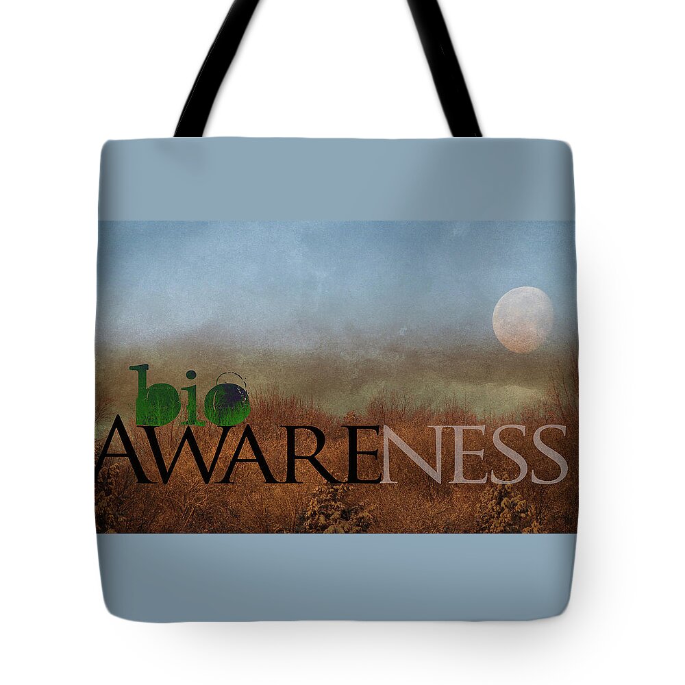Bio Tote Bag featuring the photograph bioAWARENESS II #1 by Char Szabo-Perricelli