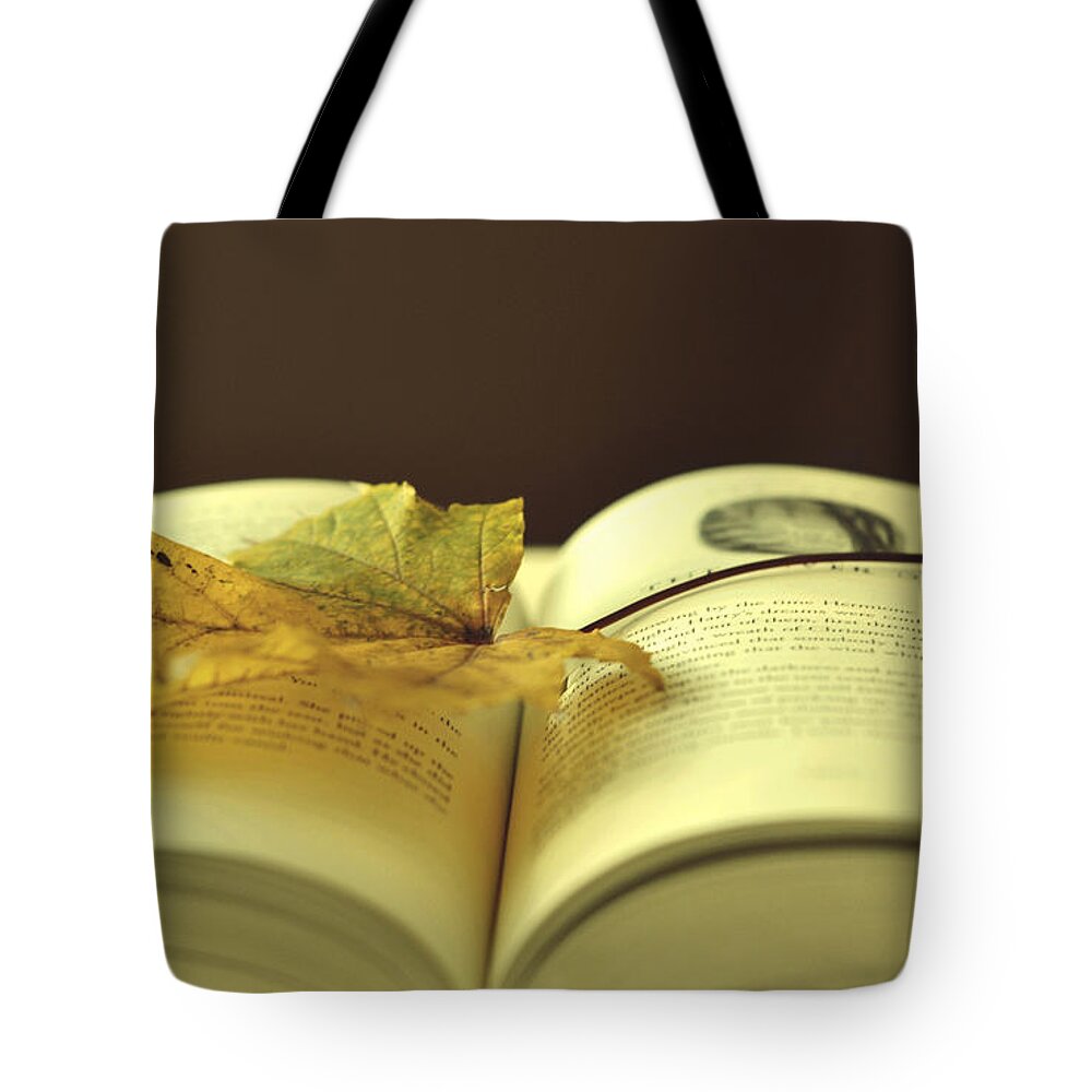 Book Tote Bag featuring the photograph Book #1 by Jackie Russo