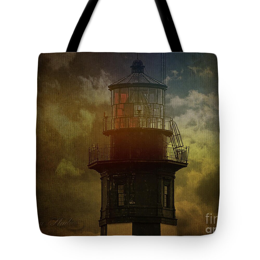 Cape Henry Tote Bag featuring the photograph Cape Henry Lighthouse #1 by Melissa Messick