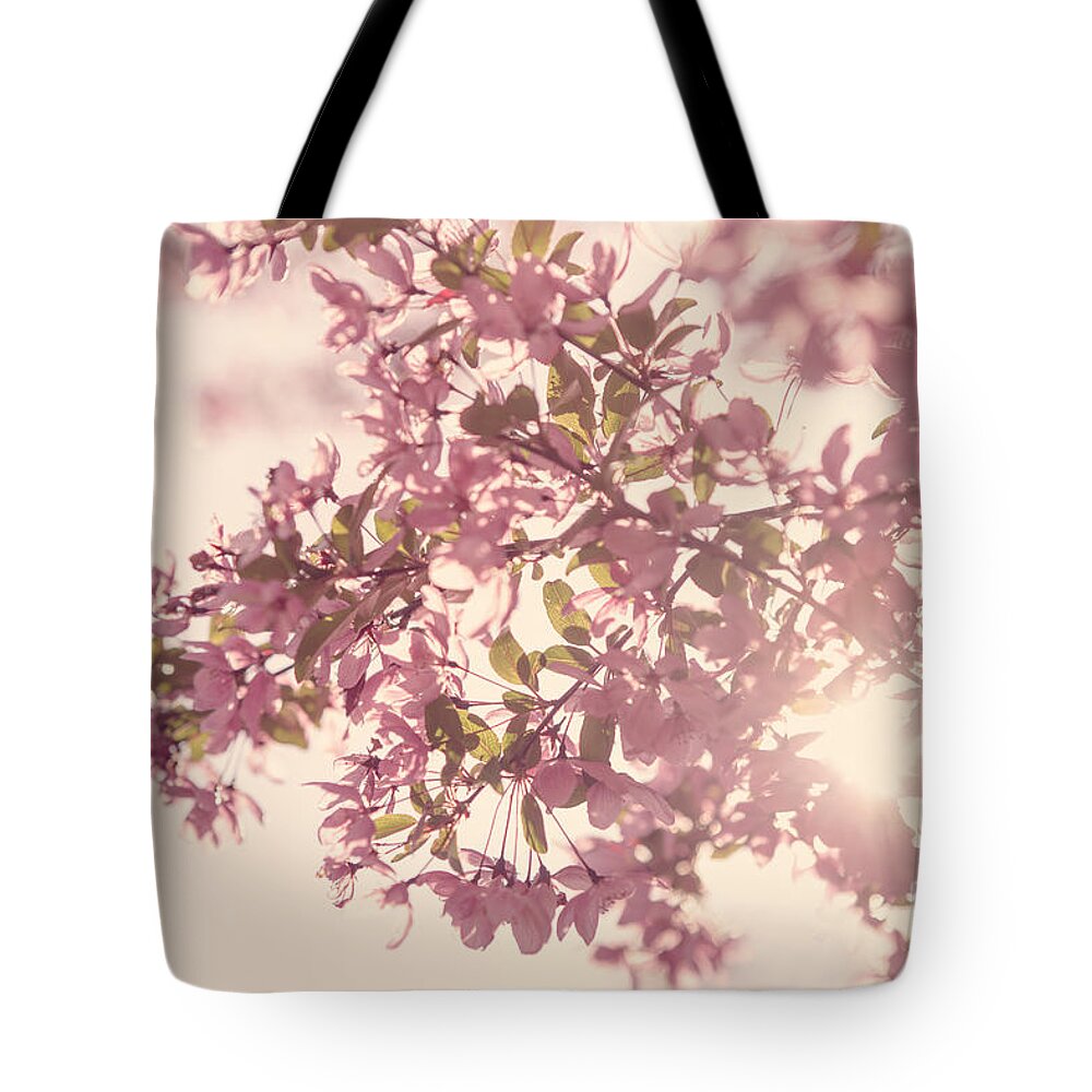 Spring Tote Bag featuring the photograph Cherry Blossoms #1 by Diane Diederich