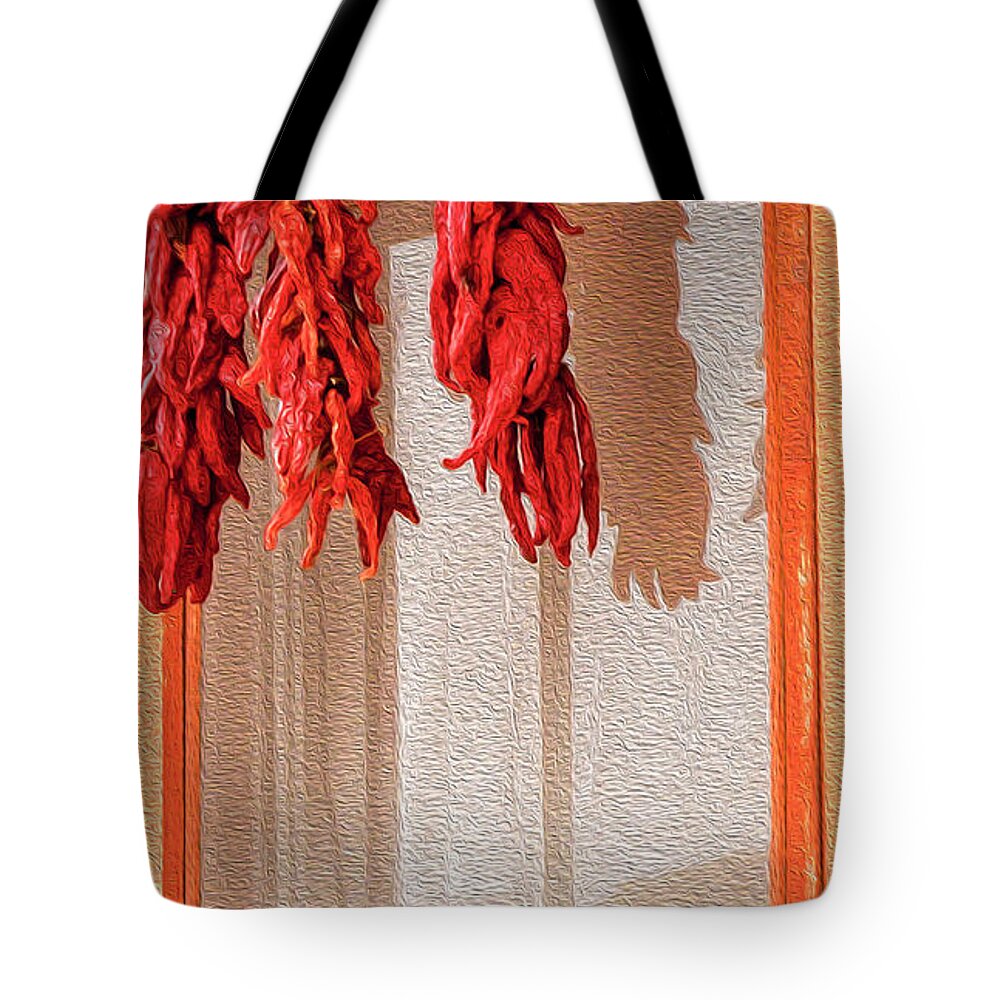 Chili Tote Bag featuring the photograph Chili #1 by R Thomas Berner