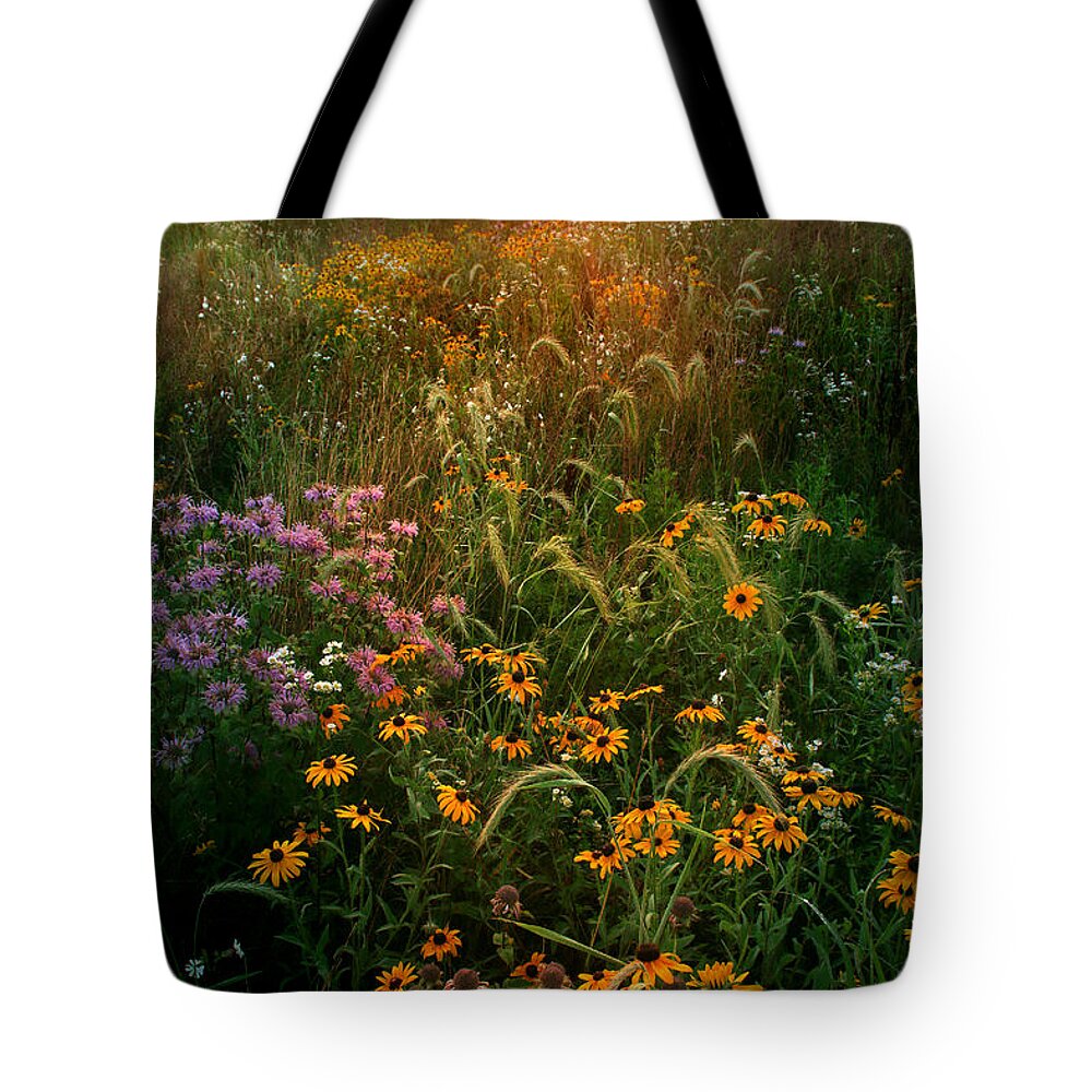 Wildfloers Tote Bag featuring the photograph Colors of Summer #1 by Rob Blair