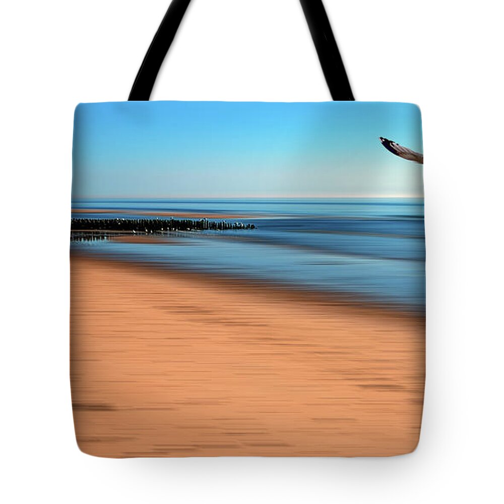Beach Tote Bag featuring the photograph Desire Light by Hannes Cmarits