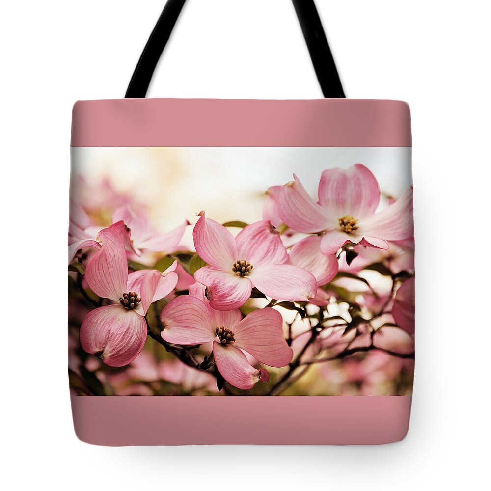 Dogwood Tote Bag featuring the photograph Dogwood Delight #1 by Jessica Jenney