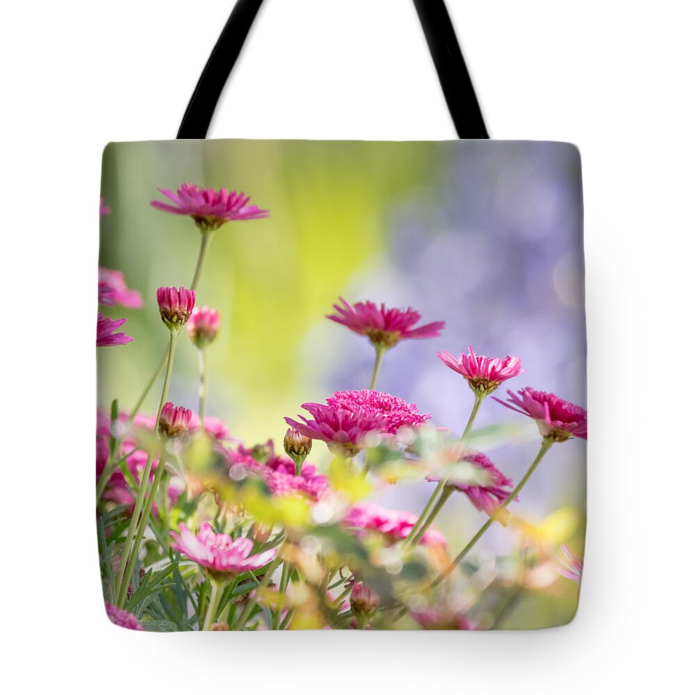 Flowers Tote Bag featuring the photograph Easter Parade #1 by Derek Dean