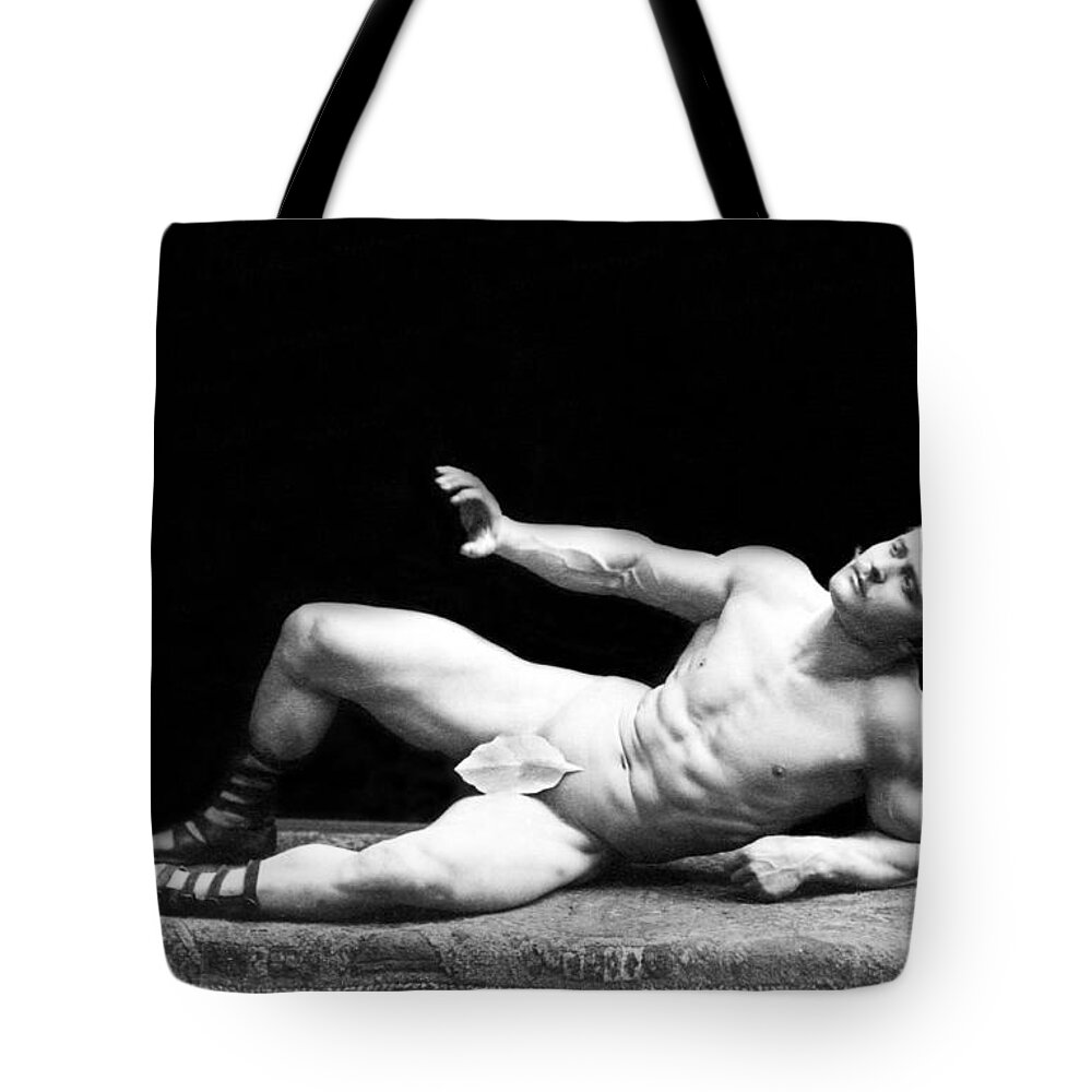 Erotica Tote Bag featuring the photograph Eugen Sandow, Father Of Modern #17 by Science Source