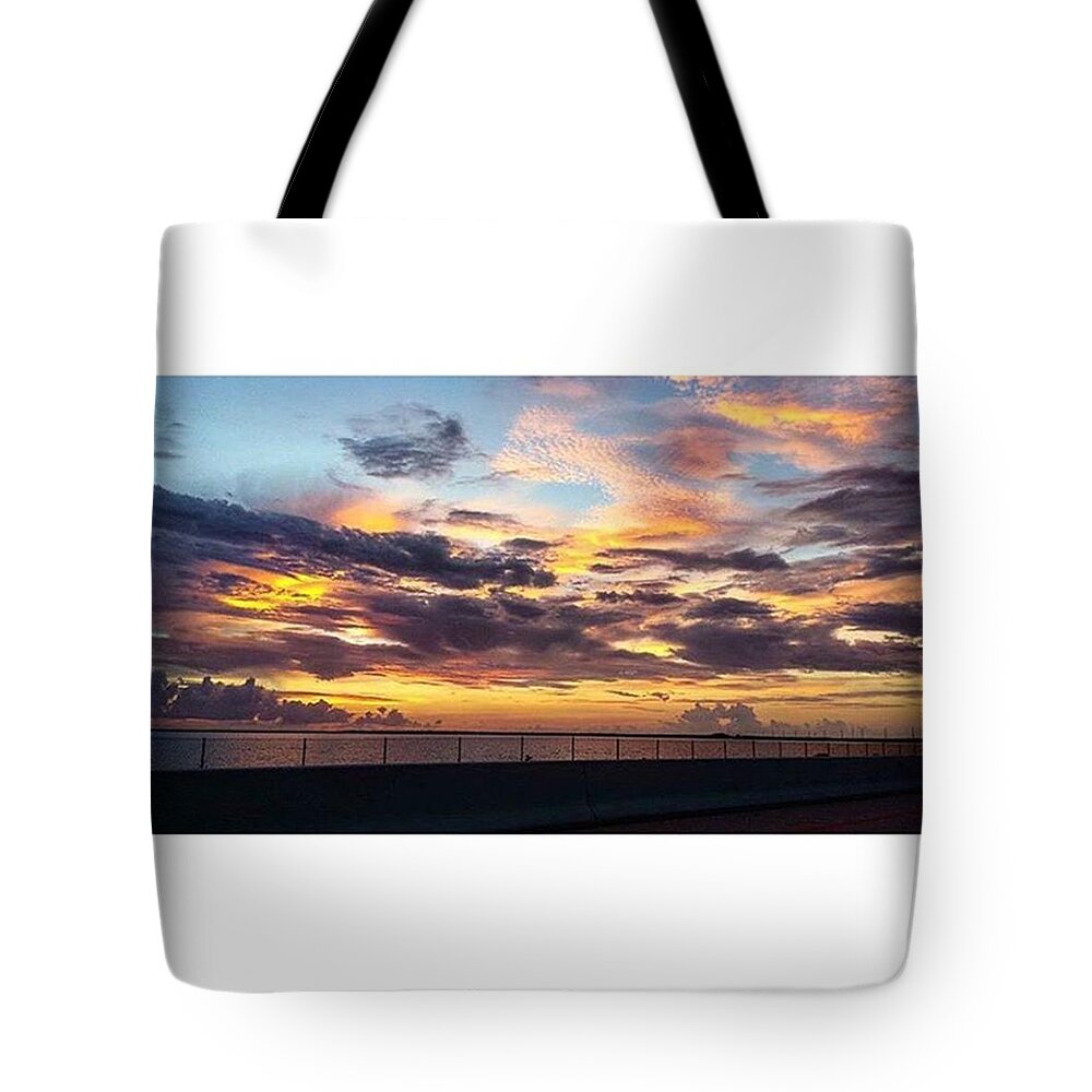 Beautiful Tote Bag featuring the photograph Key West Sunrise by Janel Cortez