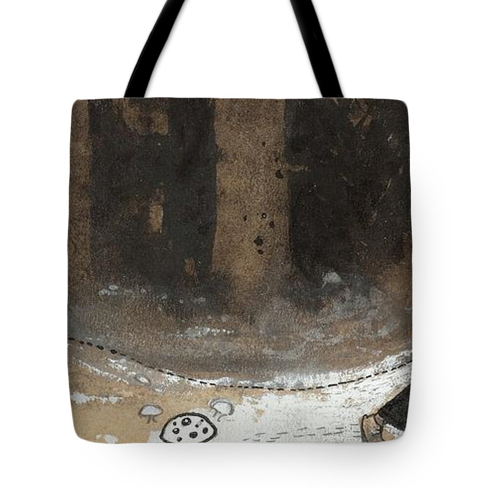 John Bauer Tote Bag featuring the painting Fairy Tale Illustration #1 by John Bauer