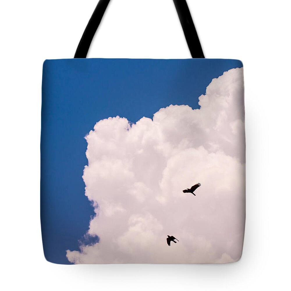Jenny Rainbow Fine Art Photography Tote Bag featuring the photograph Flying Free #2 by Jenny Rainbow