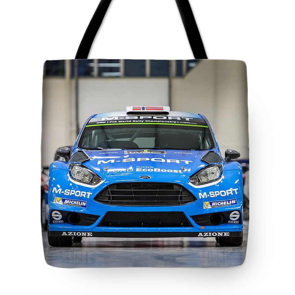 Ford Fiesta Tote Bag featuring the photograph Ford Fiesta #1 by Jackie Russo