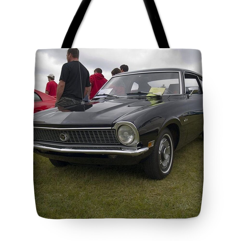 Ford Maverick Tote Bag featuring the photograph Ford Maverick #1 by Jackie Russo