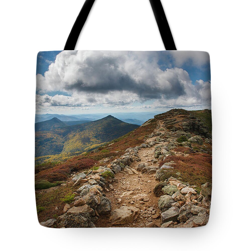 Alpine Tundra System Tote Bag featuring the photograph Franconia Ridge Trail - White Mountains New Hampshire #1 by Erin Paul Donovan