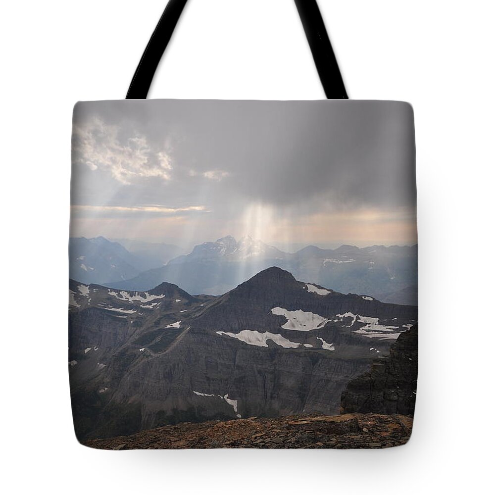 Mountain Tote Bag featuring the photograph Glacier National Park #2 by Jedediah Hohf