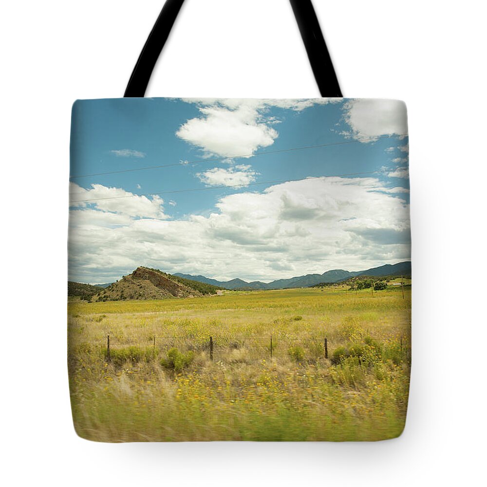  Tote Bag featuring the photograph Golden Meadows by Carl Wilkerson
