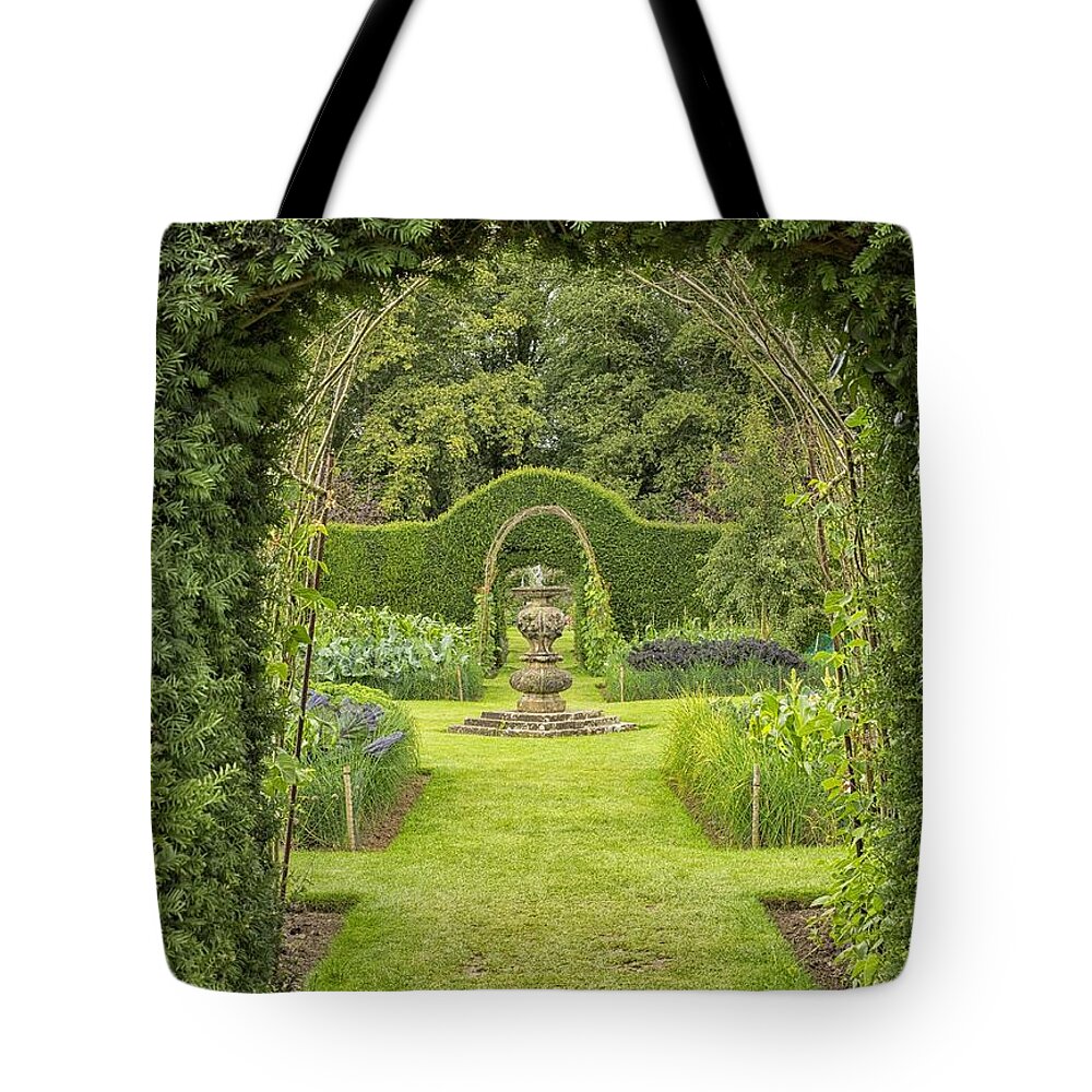 Beautiful Tote Bag featuring the photograph Green secret garden by Patricia Hofmeester
