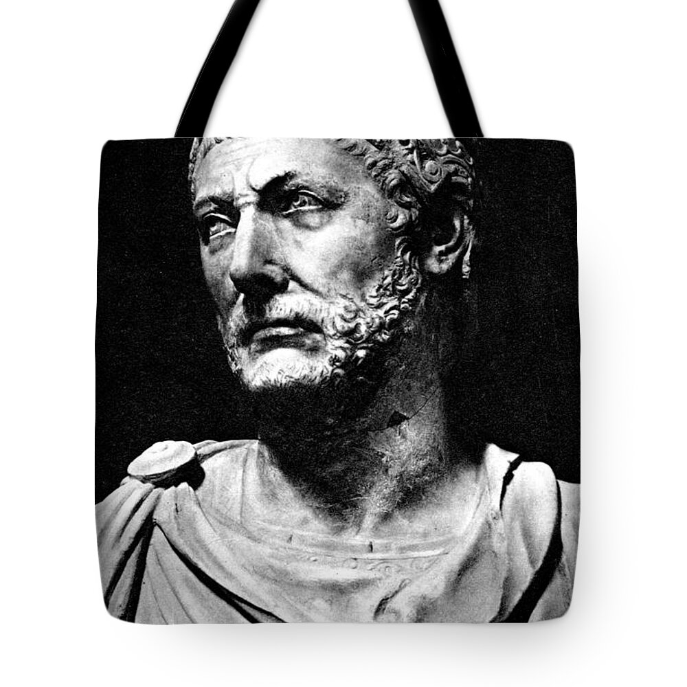 History Tote Bag featuring the photograph Hannibal, Carthaginian Military by Photo Researchers