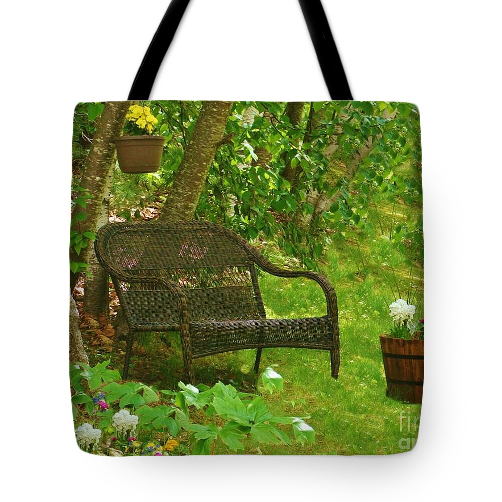 Home Tote Bag featuring the photograph Home Sweet Home #1 by Barbara S Nickerson
