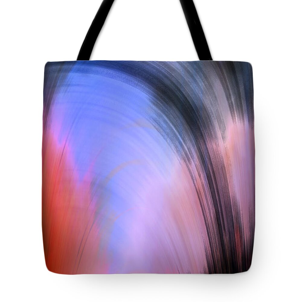 Colorful Tote Bag featuring the digital art Hope - Hoffnung by Gerlinde Keating
