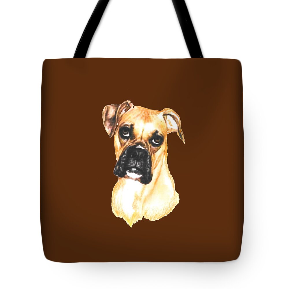 Dogs Tote Bag featuring the painting I'm Sorry T-shirt by Herb Strobino