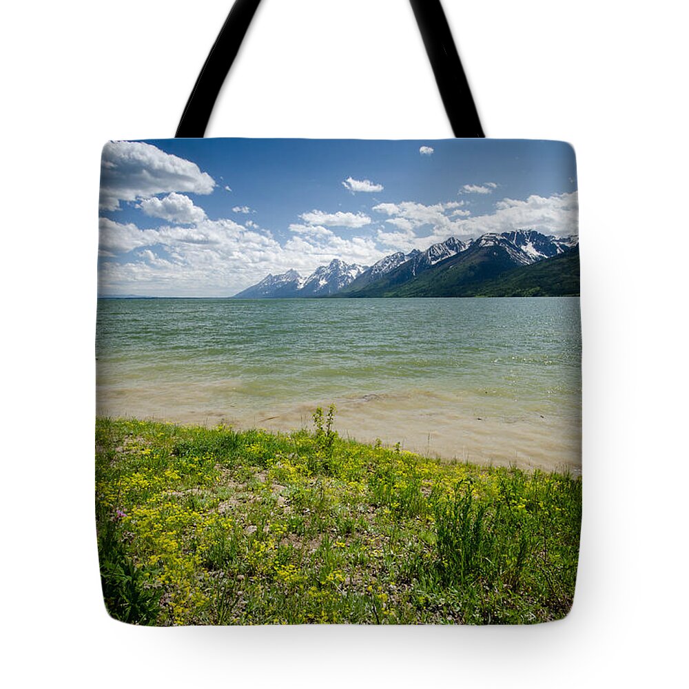 Nature Tote Bag featuring the photograph Jackson Lake by Crystal Wightman