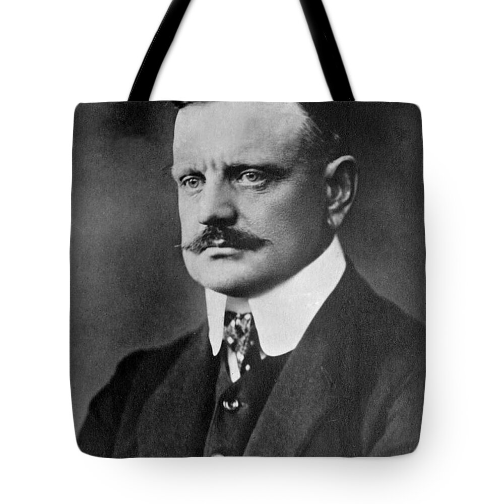 Fine Arts Tote Bag featuring the photograph Jean Sibelius, Finnish Composer #2 by Science Source