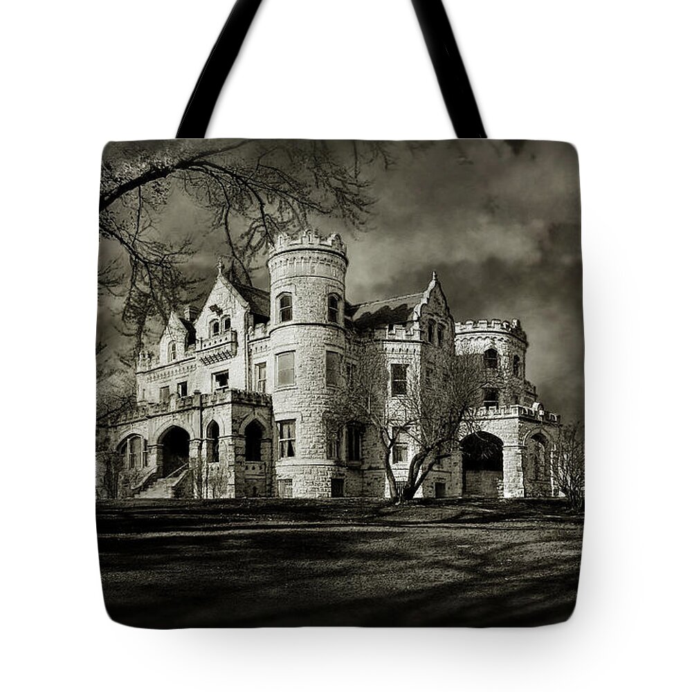 Joslyn Castle Tote Bag featuring the photograph Joslyn Castle #1 by John Anderson
