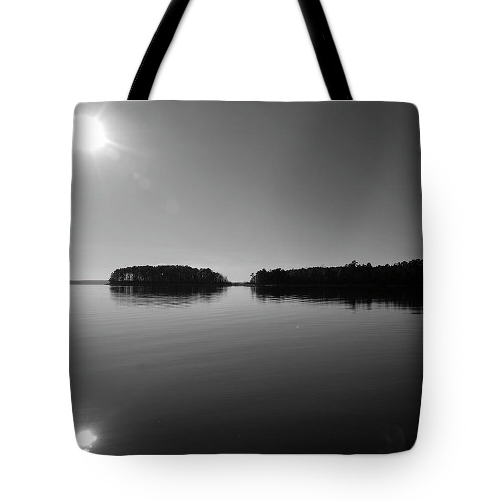 Rayburn Tote Bag featuring the photograph Lake Sam Rayburn #1 by Max Mullins
