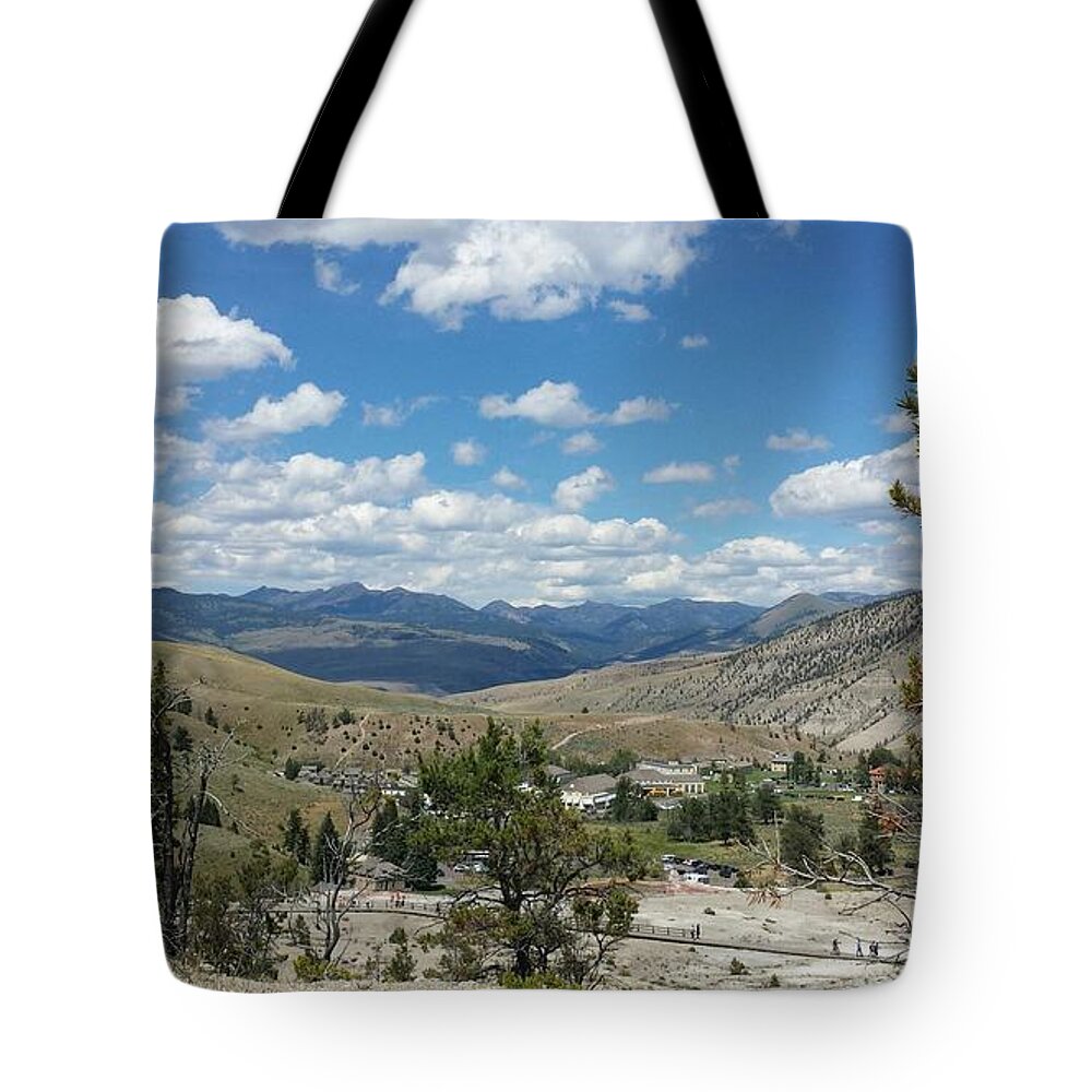 Landscape Tote Bag featuring the photograph Landscape #1 by Kristina Tunley