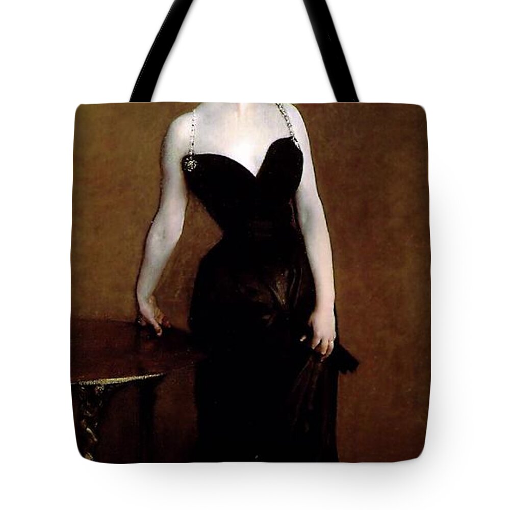 John Singer Sargent Tote Bag featuring the painting Madame X #4 by John Singer Sargent