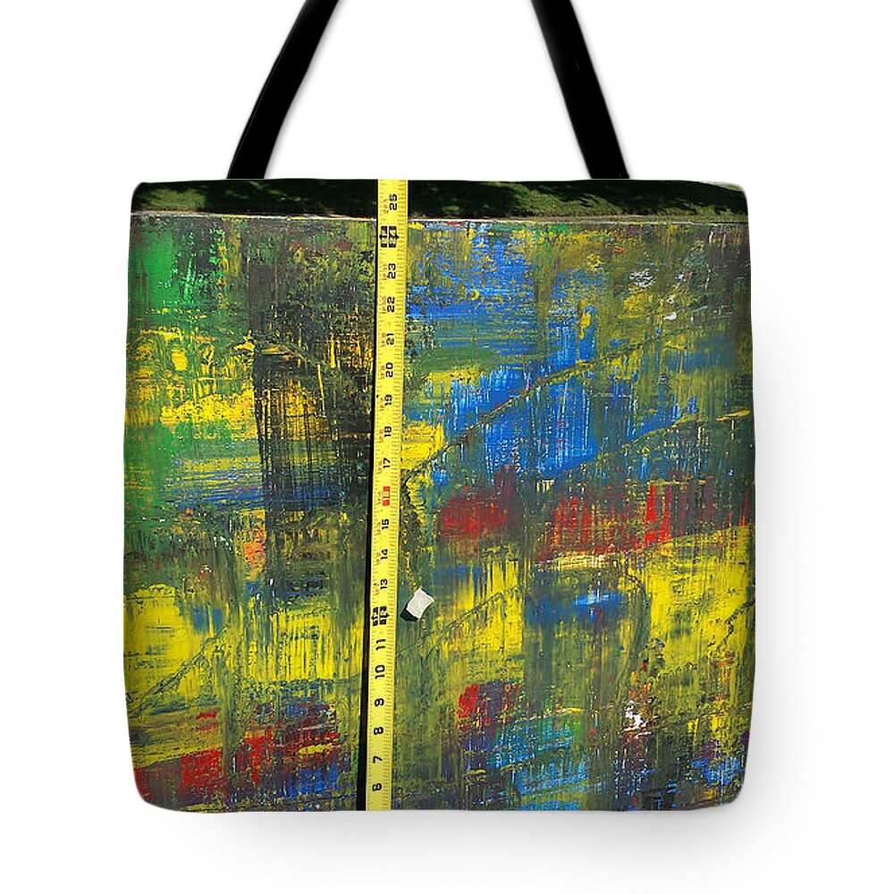  Tote Bag featuring the photograph Middle of Artwork #1 by Rich Franco
