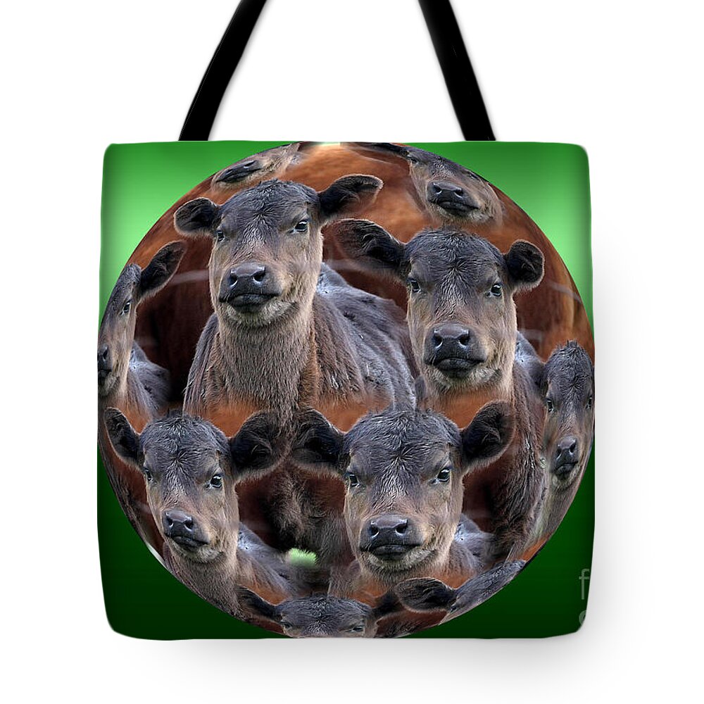 Cow Tote Bag featuring the photograph Moo #1 by Rick Rauzi