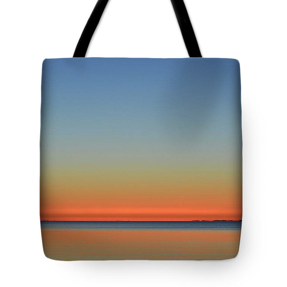 Abstract Tote Bag featuring the digital art Morning Blend #1 by Lyle Crump