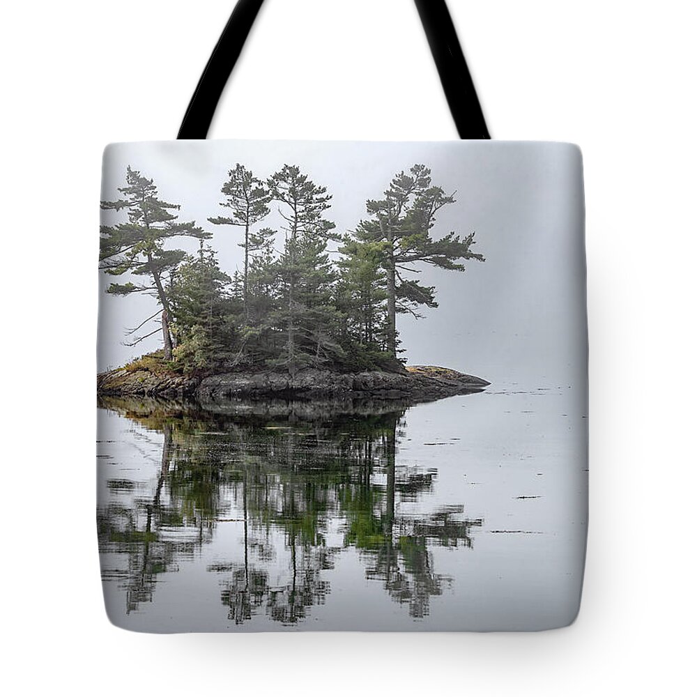 Maine Tote Bag featuring the photograph Morning In Maine #1 by Robert Fawcett