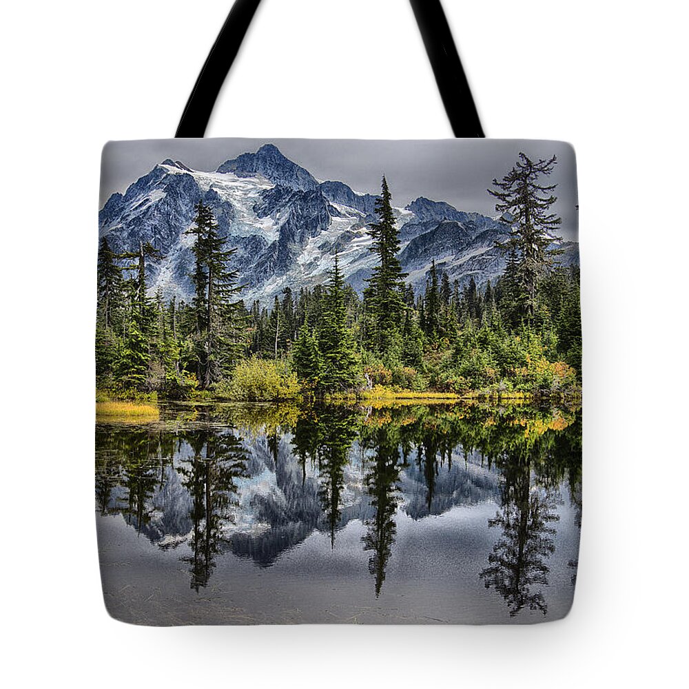 Mountain Tote Bag featuring the photograph Mountain View #2 by Dick Pratt