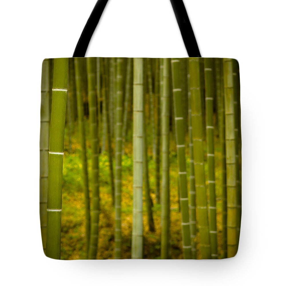 Bamboo Tote Bag featuring the photograph Mystical Bamboo #1 by Sebastian Musial
