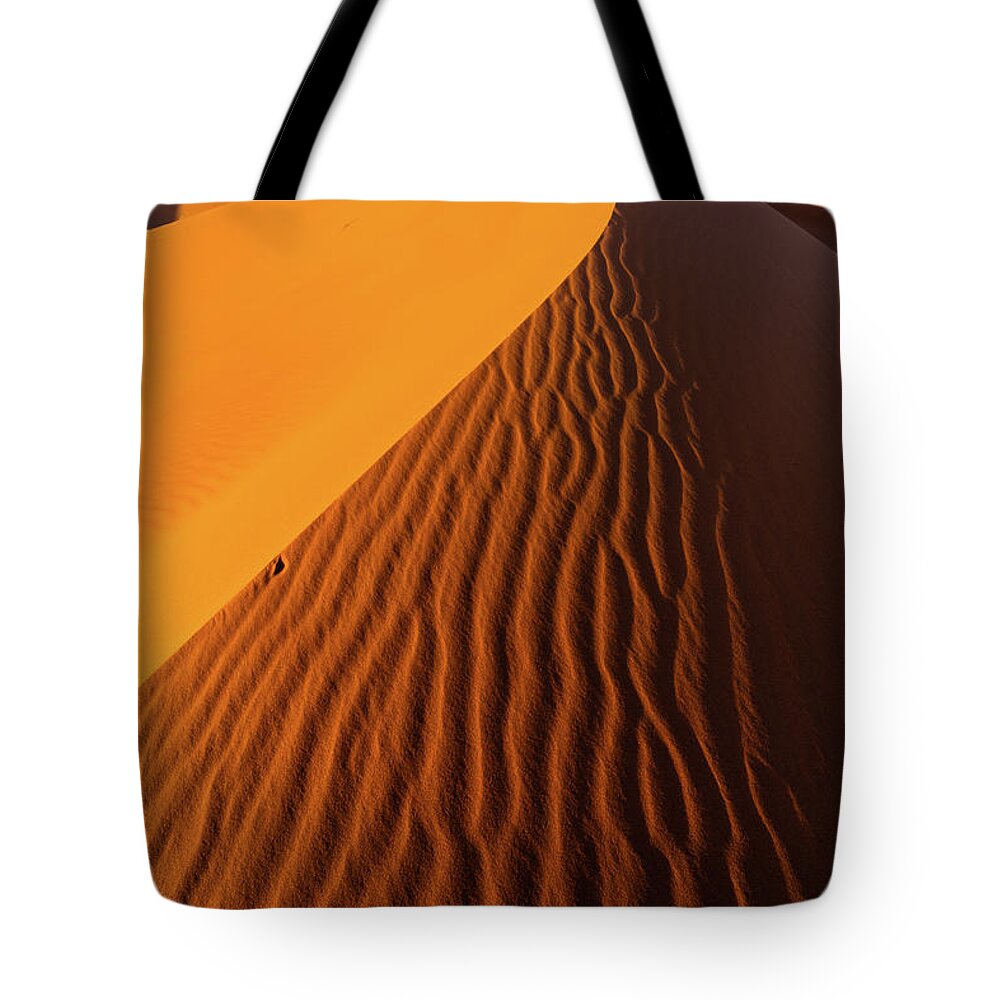 Africa Tote Bag featuring the photograph Namib Dune #1 by Inge Johnsson
