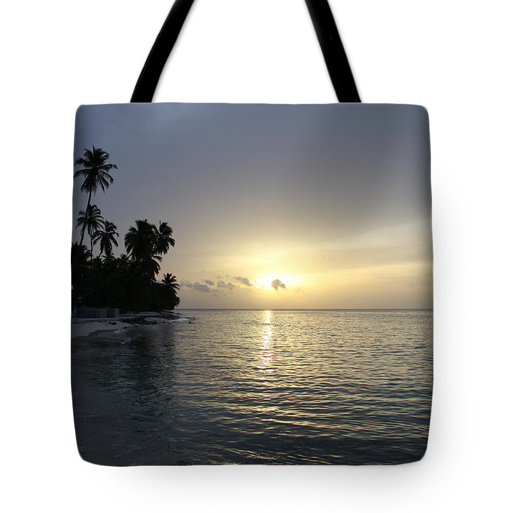  #maldives #nature #water #ocean #sunrise Tote Bag featuring the photograph Nature #1 by Imthiyaz Nooman
