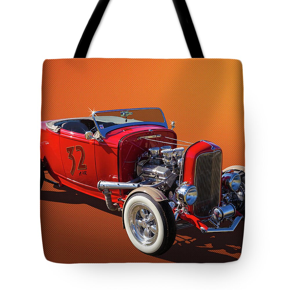 Car Tote Bag featuring the photograph Number 32 #1 by Keith Hawley